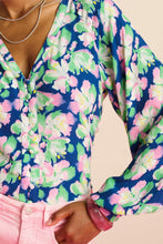 Afbeelding in Gallery-weergave laden, Bloes lillies blue