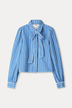 Afbeelding in Gallery-weergave laden, Bloes denim stripes