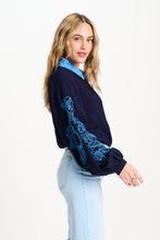 Afbeelding in Gallery-weergave laden, Bloes night blue flora