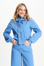 Afbeelding in Gallery-weergave laden, Bloes denim stripes