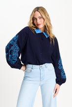 Afbeelding in Gallery-weergave laden, Bloes night blue flora