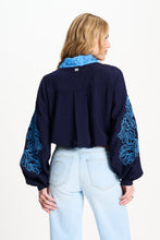 Afbeelding in Gallery-weergave laden, Bloes night blue flora