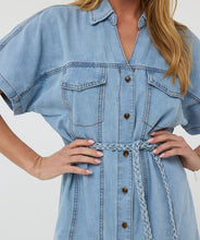 Afbeelding in Gallery-weergave laden, Kleedje denim
