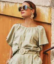 Afbeelding in Gallery-weergave laden, Top back detail linen
