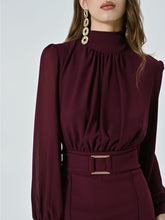 Afbeelding in Gallery-weergave laden, Kleedje burgundy
