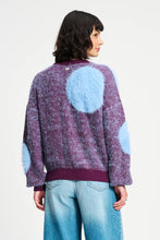 Afbeelding in Gallery-weergave laden, Trui dots plum
