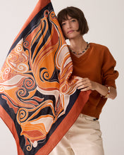 Afbeelding in Gallery-weergave laden, Sjaal vierkant swirl
