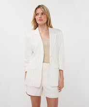 Afbeelding in Gallery-weergave laden, Blazer linen striped
