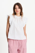 Afbeelding in Gallery-weergave laden, Top ruffles white
