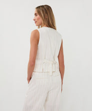 Afbeelding in Gallery-weergave laden, Gilet linen striped
