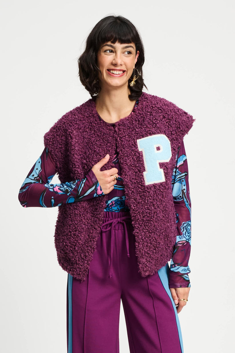 Gilet teddy baseball