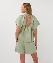 Afbeelding in Gallery-weergave laden, Top back detail linen
