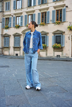 Afbeelding in Gallery-weergave laden, Bloes jeans studs
